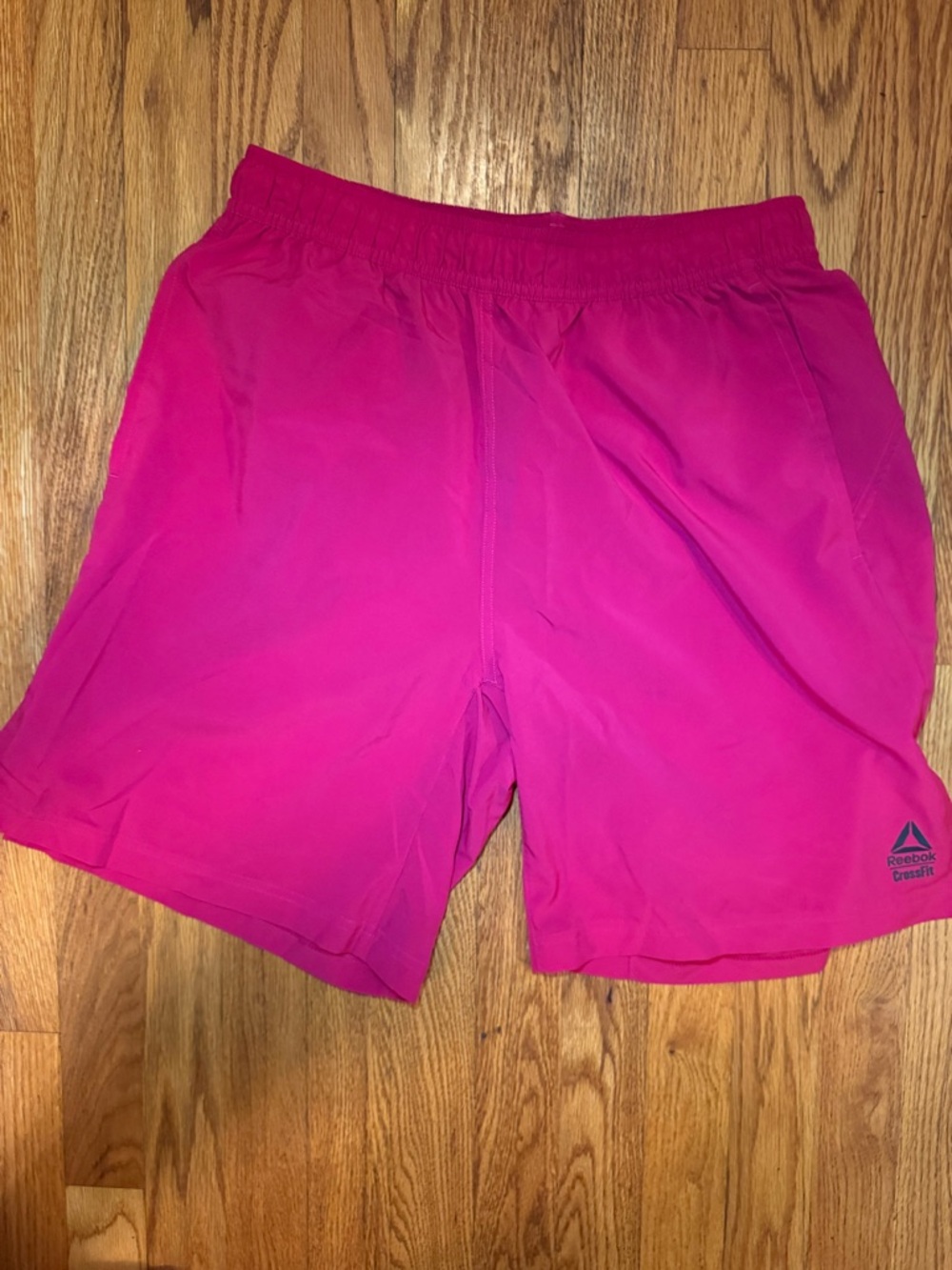 Reebok Men’s Fuchsia Athletic Shorts